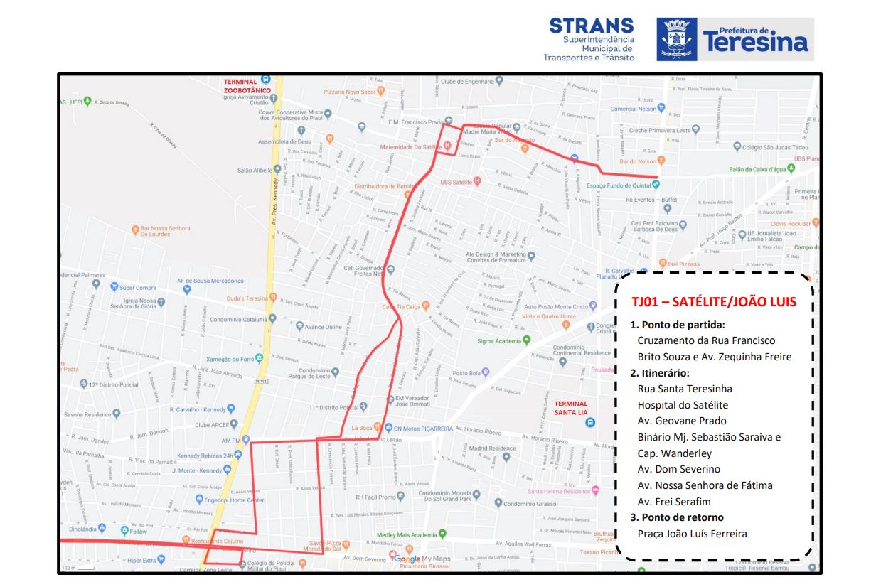 Nova linha de ônibus será implantada na Zona Leste Teresina