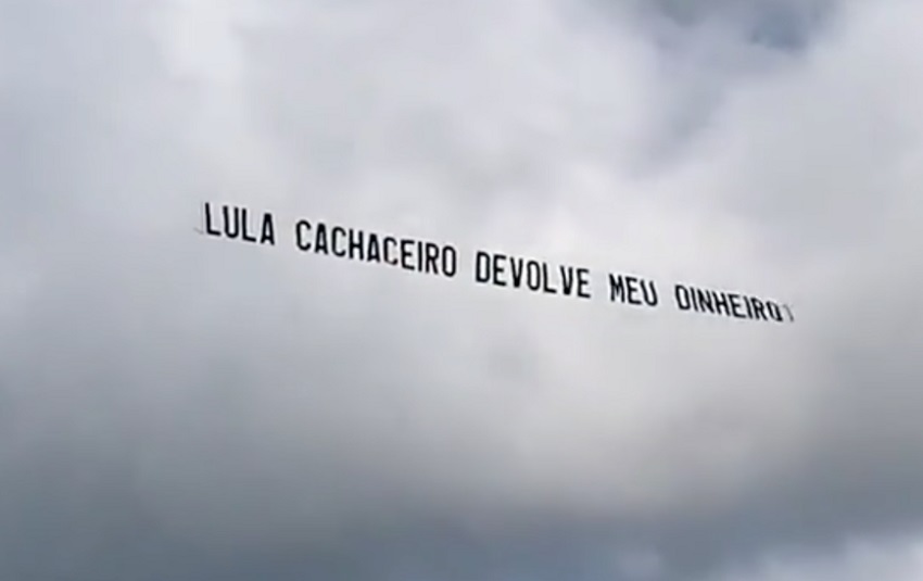 Imagem do vídeo postado por Luciano Hang