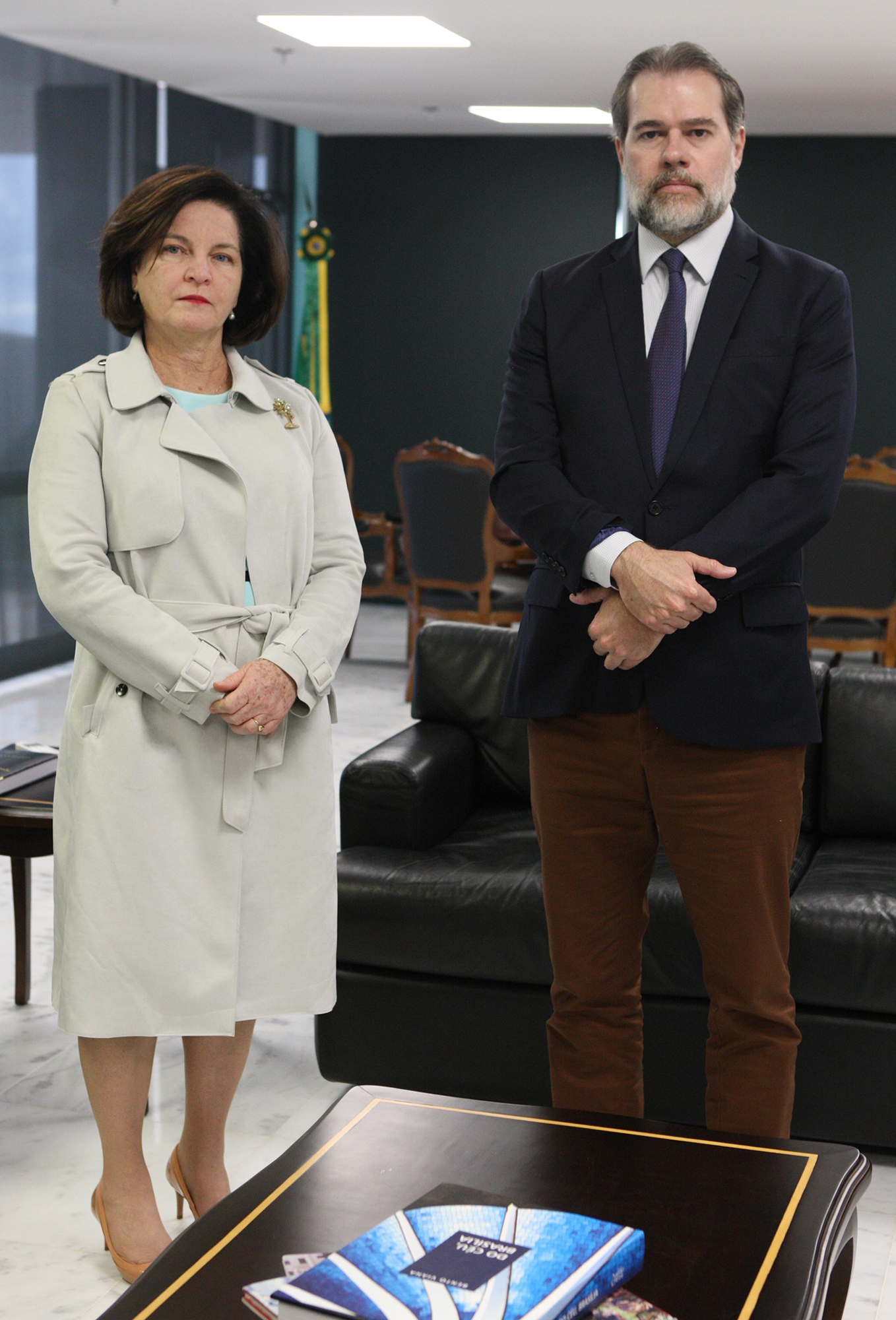 Dias Toffoli e Raque Dodge