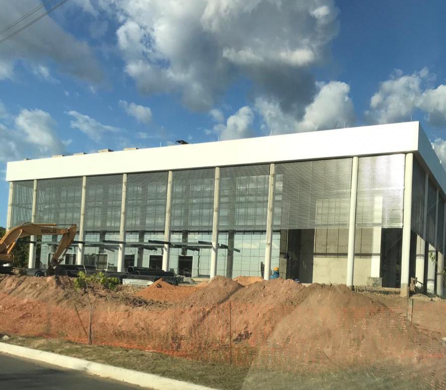 Novo Palácio da Justiça: obras estão bastante avançadas