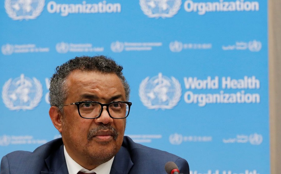 Diretor-geral da OMS, Tedros Adhanom Ghebreyesus