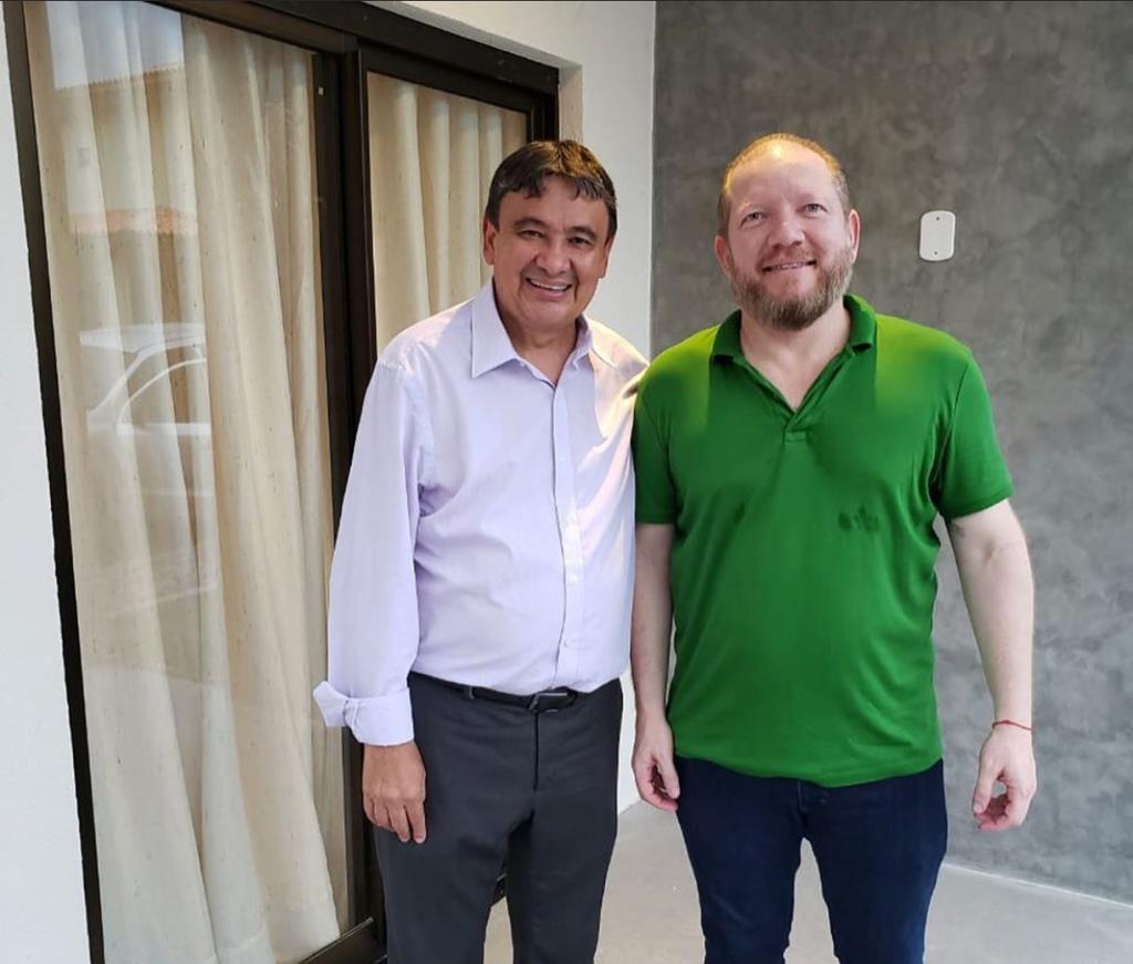 Wellington Dias e Othelino da Assembleia Legislativa do MA