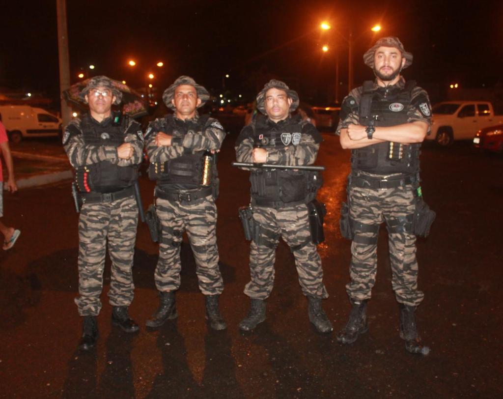 Policiais Penais no Corso de Teresina 2020