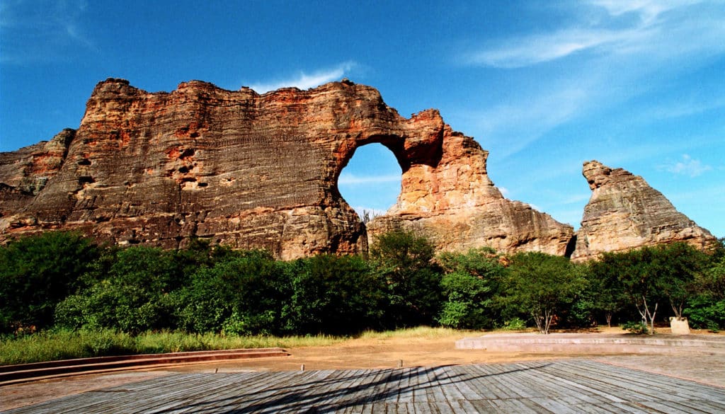 Serra da Capivara em São Raimundo Nonato - Sertão do Piauí