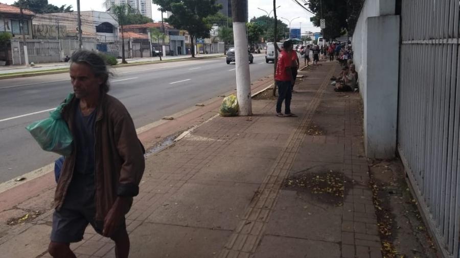 Abrigo Boracea, na Barra Funda, onde dormem pessoas em situação de rua
