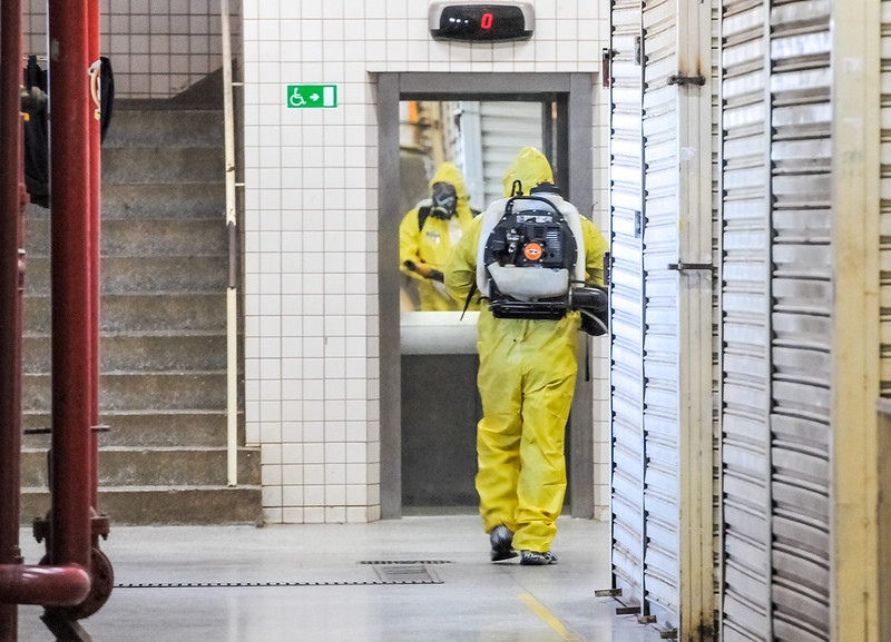 Eles foram aplicados nos endereços públicos listados pela administração regional