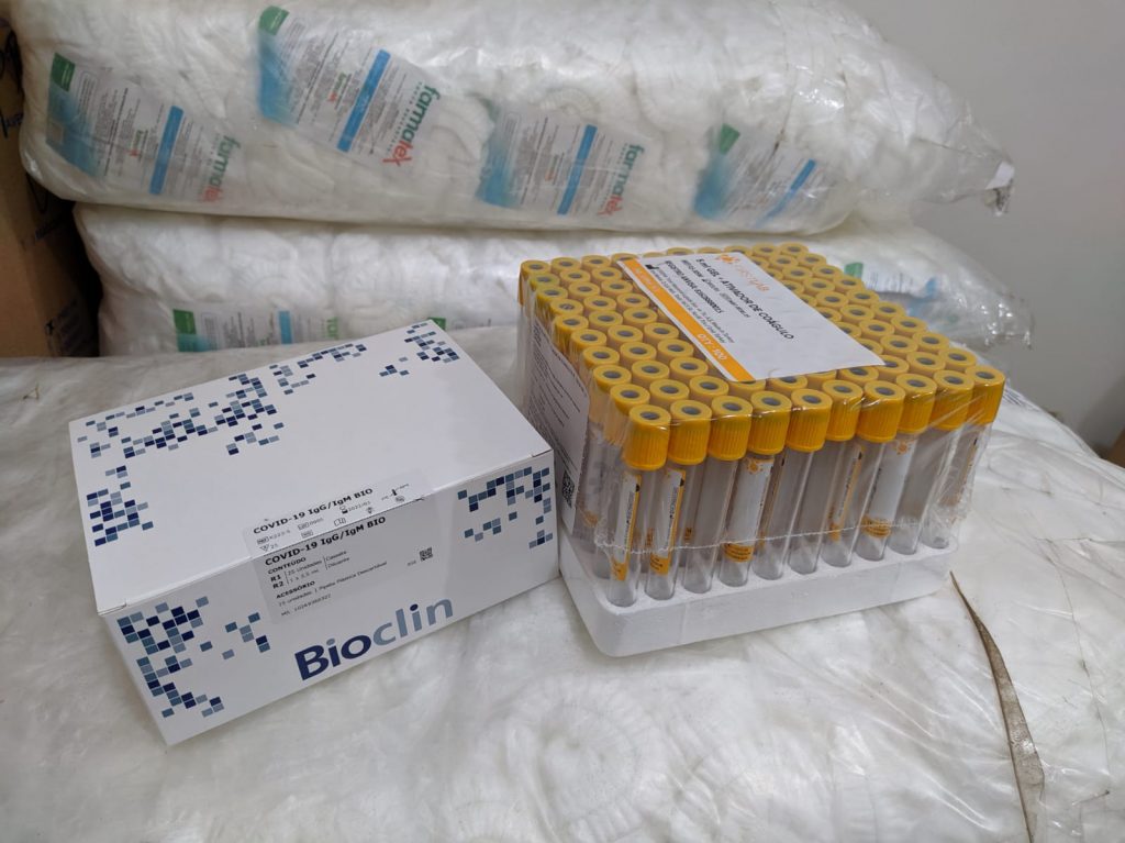 Material recebido pela Secretaria Municipal de Saúde de Picos