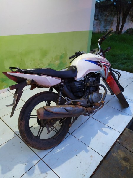 Moto recuperada pela PMPI