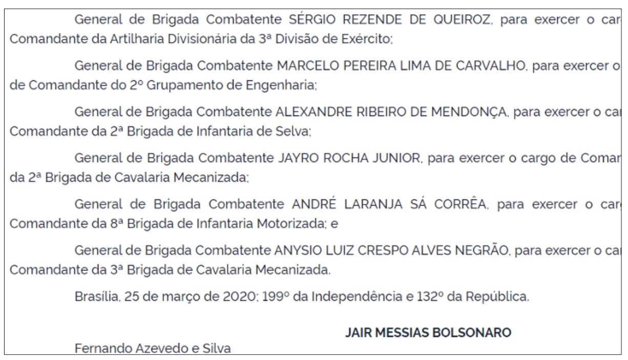 Bolsonaro trocou a equipe responsável por sua segurança antes da reunião de abril