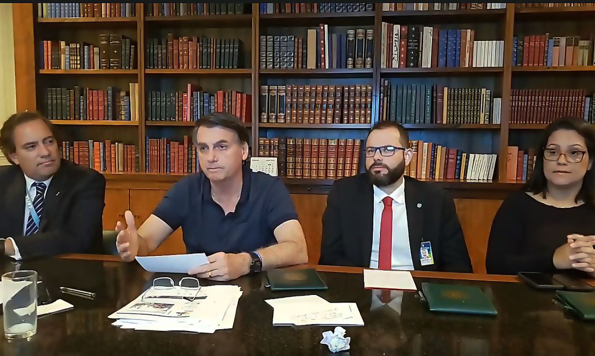 Live semanal de Bolsonaro - 28/05/2020