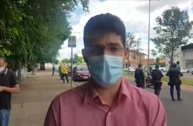 O Secretário de Planejamento de Timon-MA, Jefferson Veras