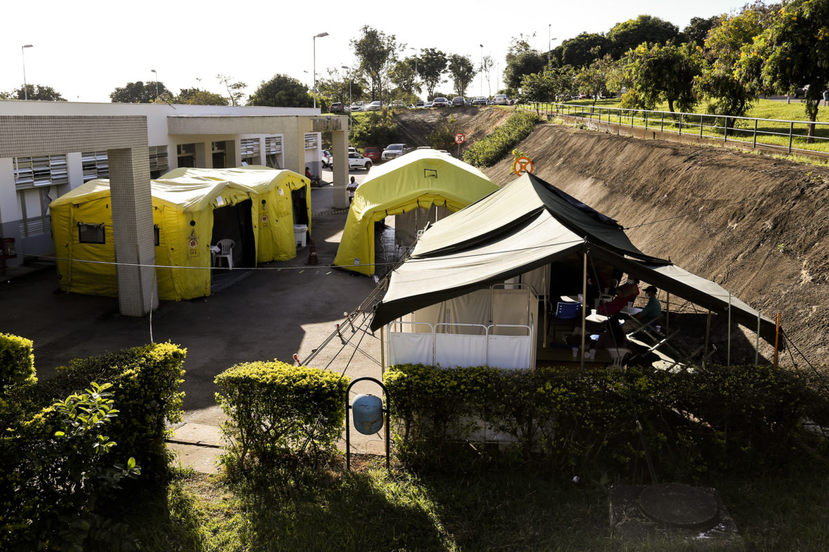 Tendas continuarão atendendo de segunda a sexta-feira, 24 horas por dia, pacientes que vêm do Paranoá, de São Sebastião, do Mangueiral, do Jardim Botânico e do Itapoã