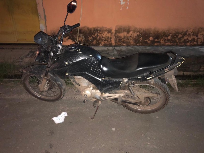 Veículo recuperado pela PMPI