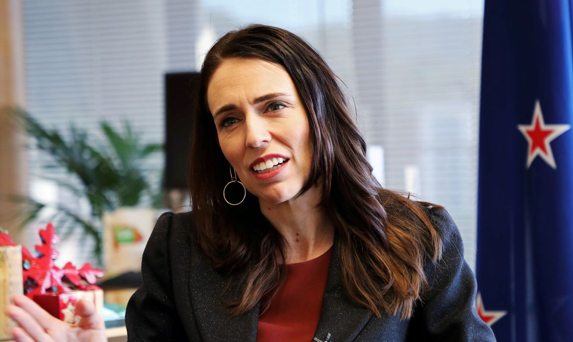 primeira-ministra da Nova Zelândia, Jacinda Ardern