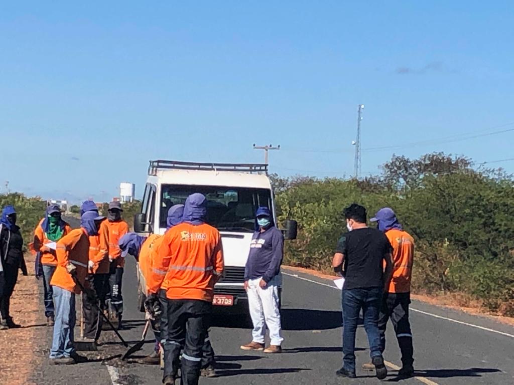 Recuperação de estradas