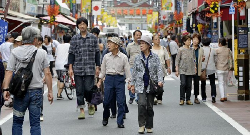 Atualmente, um em cada quatro japoneses tem mais de 65 anos e prevê-se que aumente para um em cada três nos próximos 15 anos
