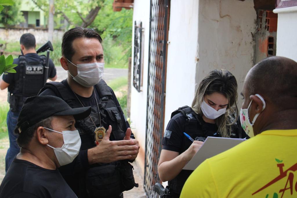 Policiais Penais realizam fiscalização nas ruas de Teresina