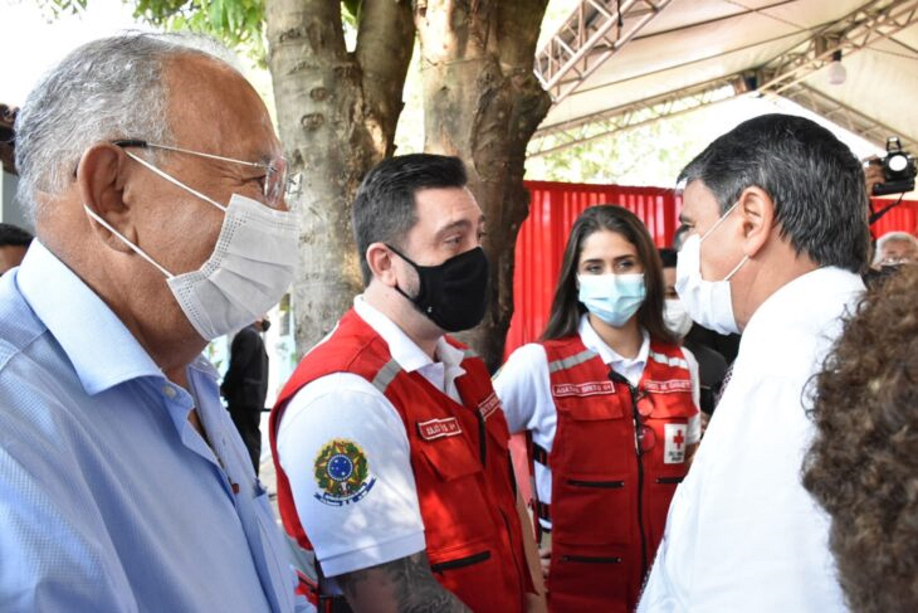 Ação da cruz vermelha em Teresina