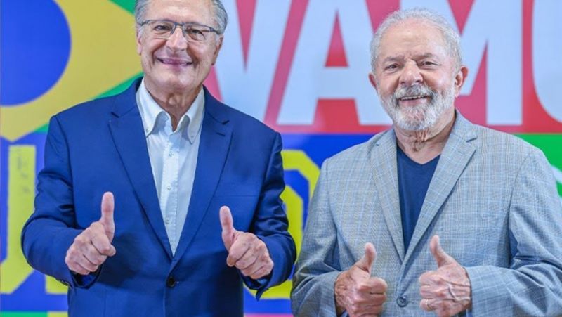 Lula e Alckmin