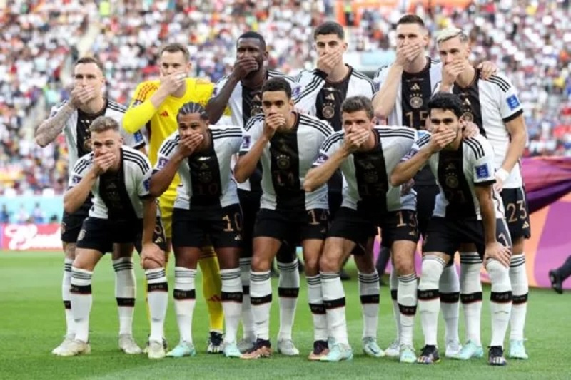 Alemanha protesta contra censura da Fifa na Copa do Mundo do Catar