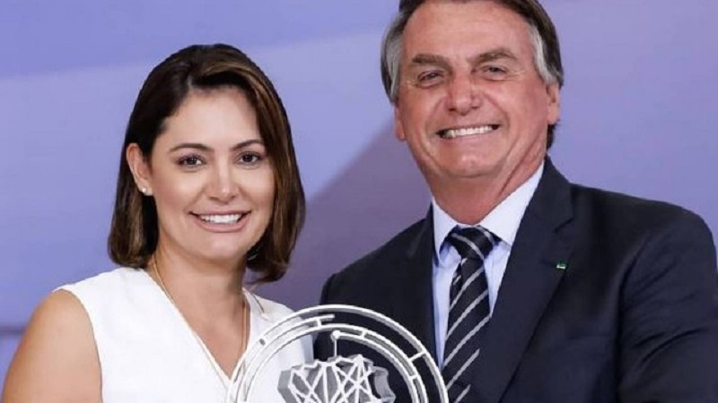 Jair e Michelle Bolsonaro