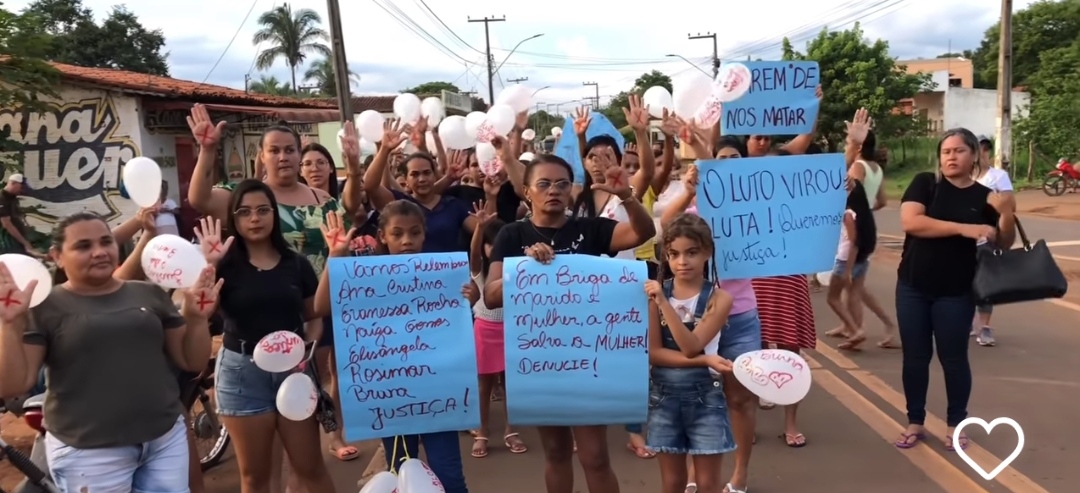 População pede justiça, após mulher ser assassinada a golpes de faca no interior do Maranhão