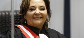 Piauiense Liana Chaib após ser empossada ontem (16/12) como ministra do TST