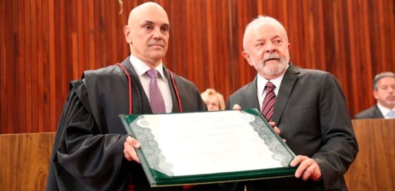 Solenidade de entrega do Diploma de Lula no TSE