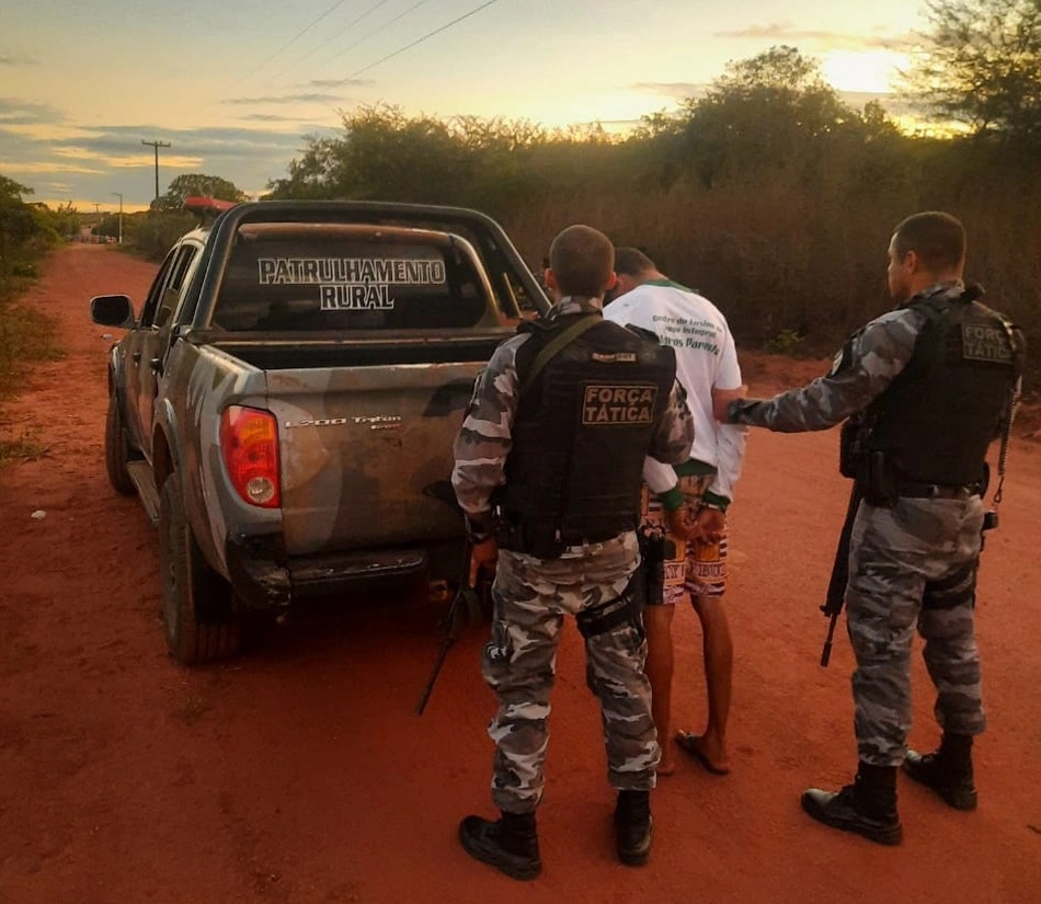 Acusado de homicídio é preso em flagrante na cidade de Picos