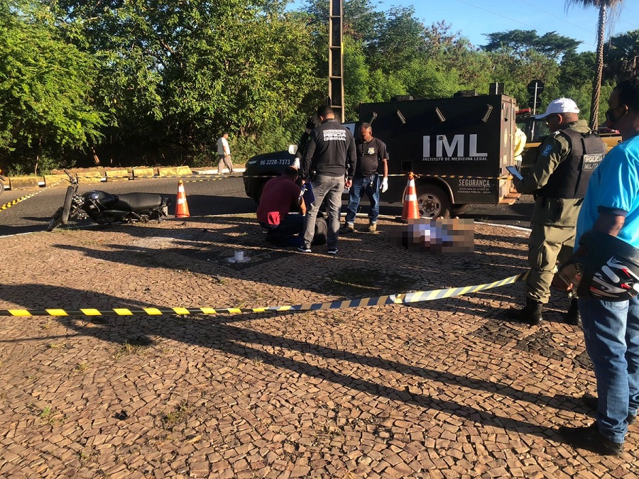 Homem morre após perder controle de motocicleta na Avenida Maranhão