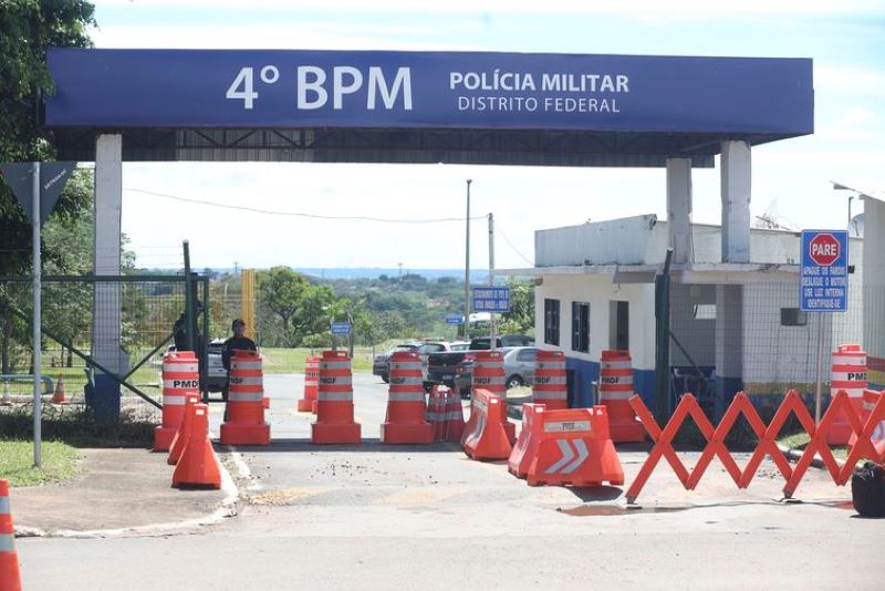 Andersson Torres está preso no 4º Batalhão da PM-DF no Guará