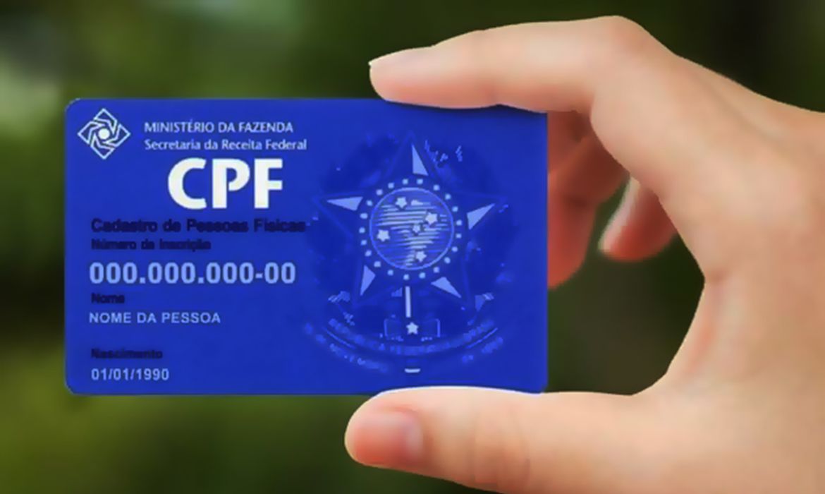 Cadastro de Pessoa Física (CPF) funcionará como único número do registro geral em todo o país