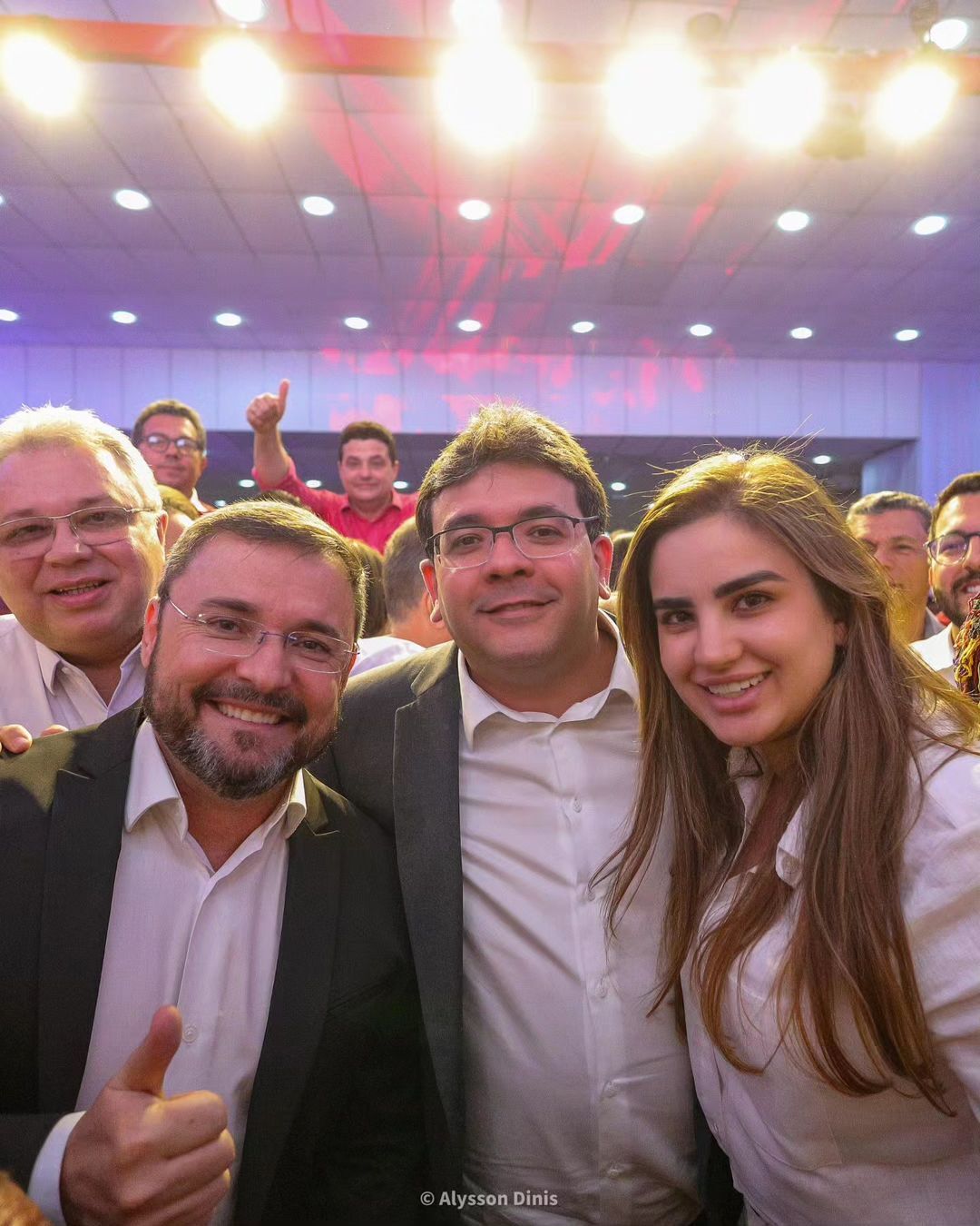 Florentino Neto, Fábio Novo, Rafael Fonteles e Bárbara do Firminoo.