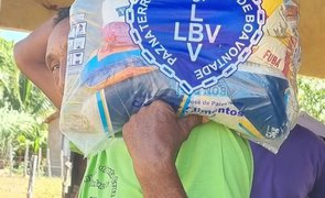 Cestas básicas da LBV estão sendo distribuídas com objetivo político
