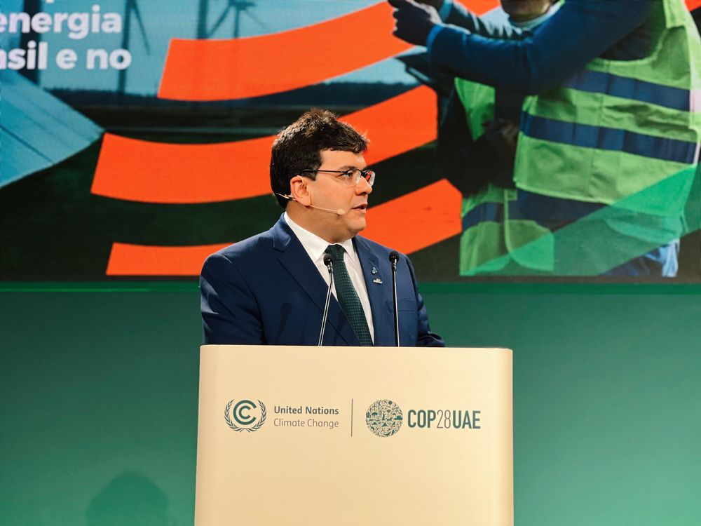 Governador Rafael Fonteles (PT-PI) na Conferência das Nações Unidas sobre Mudanças Climáticas (COP 28), em Dubai.