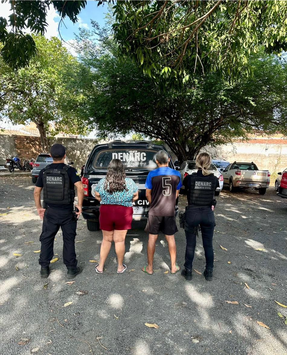 Polícia Civil prende casal integrante de facção criminosa na capital.