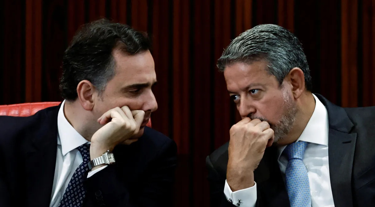 Presidentes da Câmara, Arthur Lira, e do Senado, Rodrigo Pacheco.