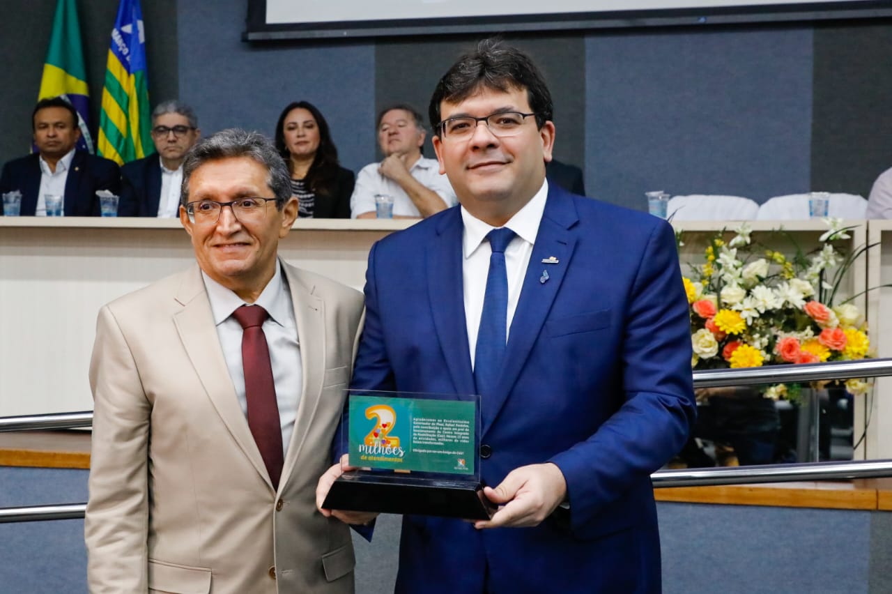 Governador Rafael Fonteles e Dr. Bejamin do Ceir