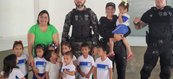 Policias Penais da FTIP participam de campanha educativa nas escolas do Rio Grande do Norte
