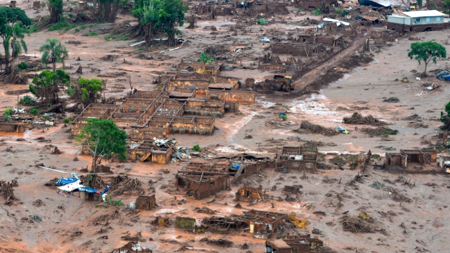 Tragédia em Mariana (MG) aconteceu em 2015 e deixou 19 vítimas fatais