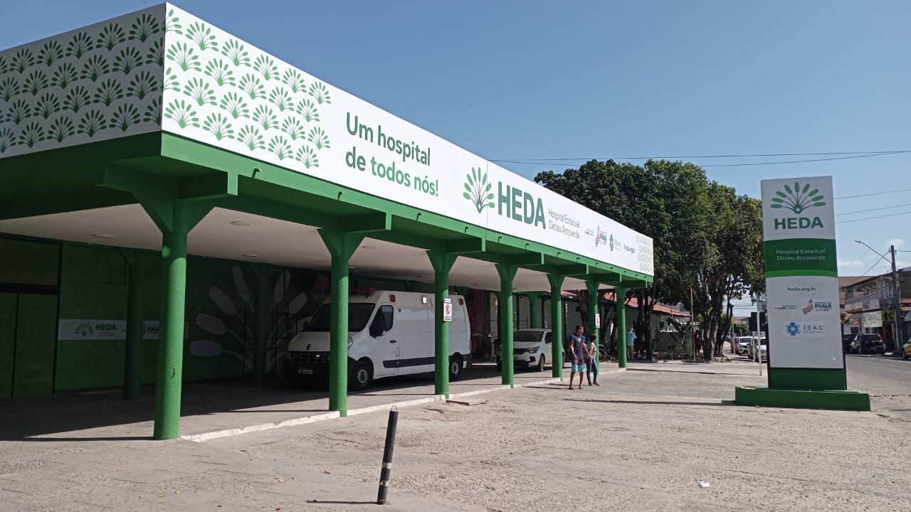 Hospital Dirceu Arcoverde (HEDA), em Parnaíba.