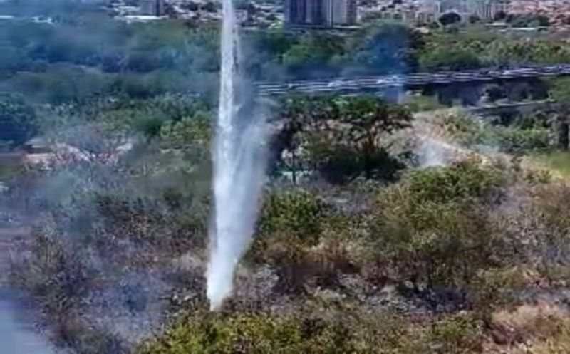 Incêndio na zona sul de Teresina