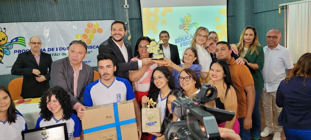 Cinco escolas públicas do Piauí estão concorrendo ao Prêmio Nacional de Educação Fiscal 2024