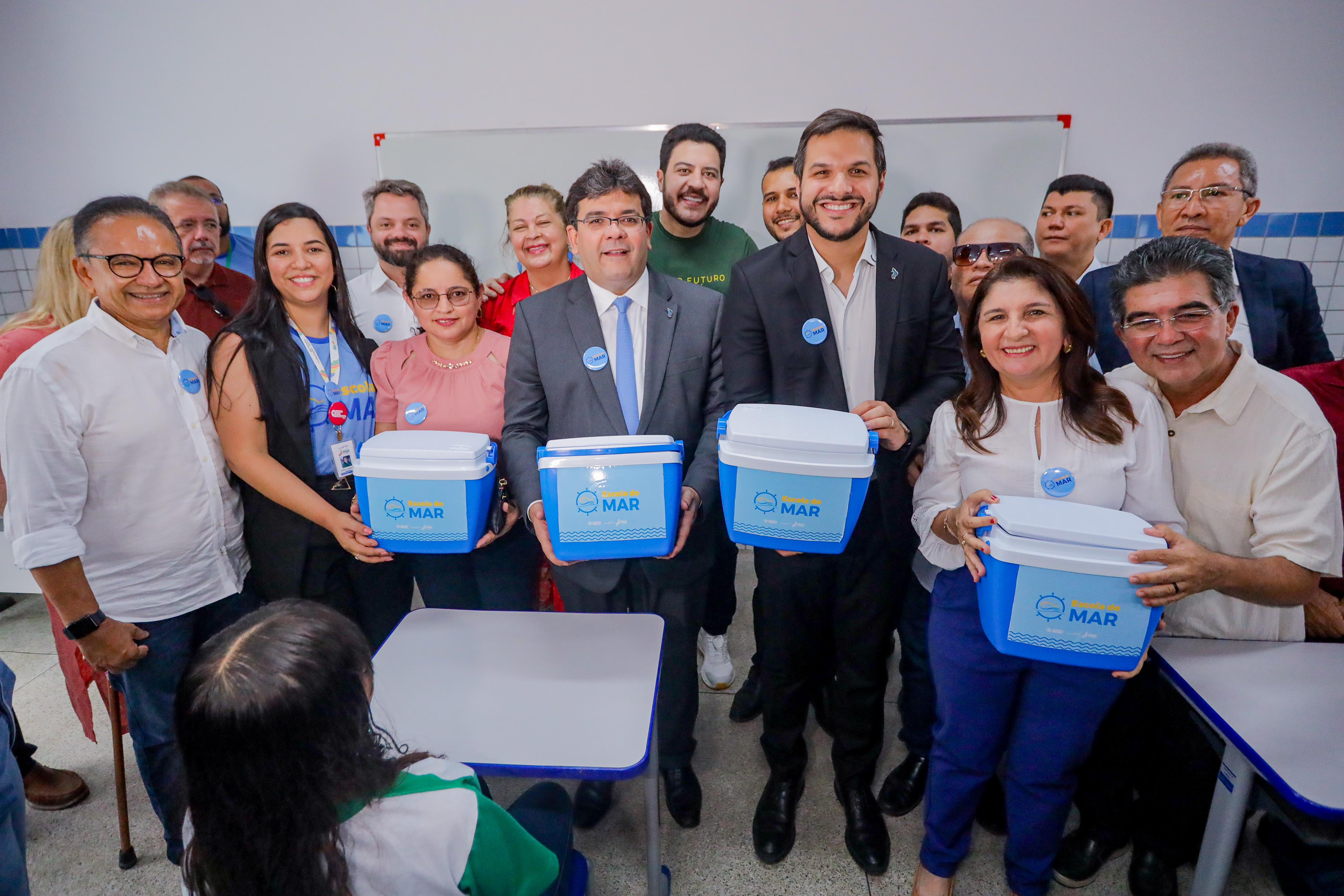 Inauguração da Escola do Mar em Luís Correia (PI)