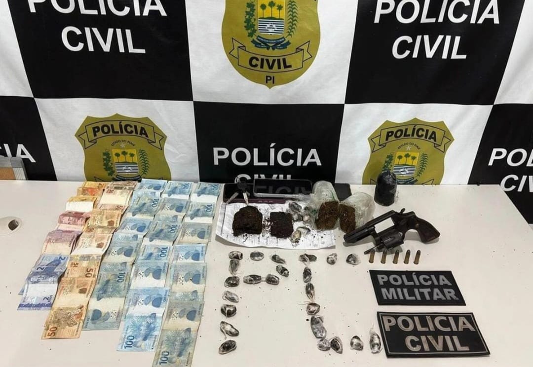 Polícia Civil prende integrante de facção criminosa e esposa em Buriti dos Lopes