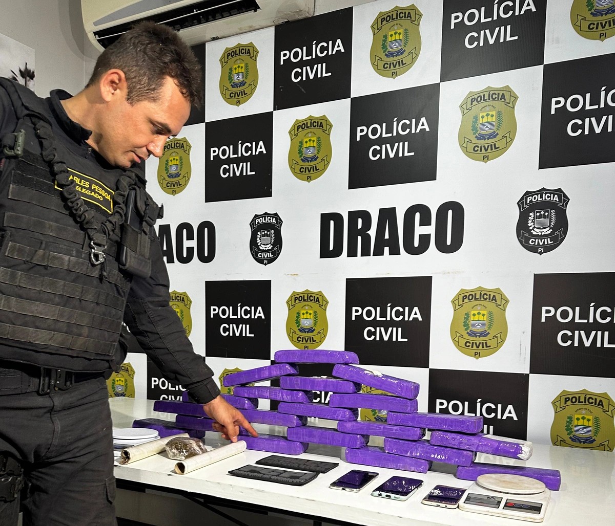 Delegado Charles Pessoa, coordenador do DRACO