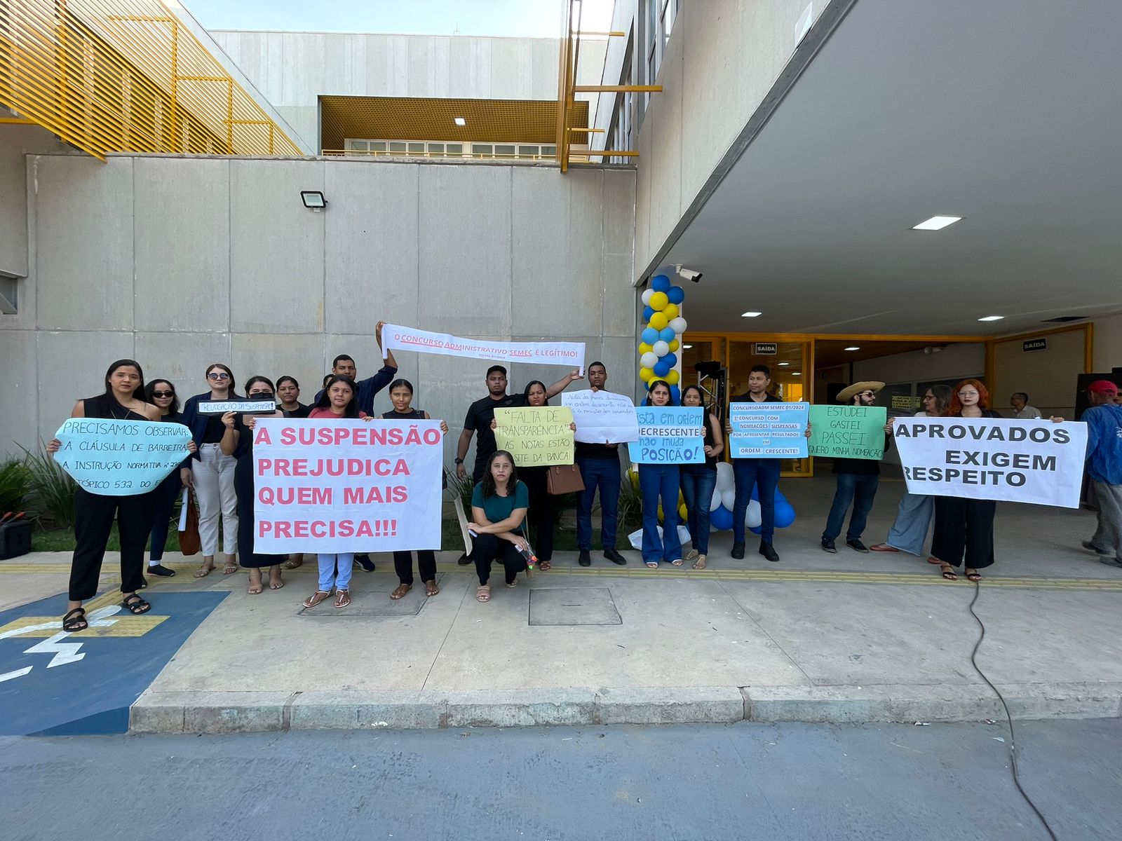 Manifestação em Teresina