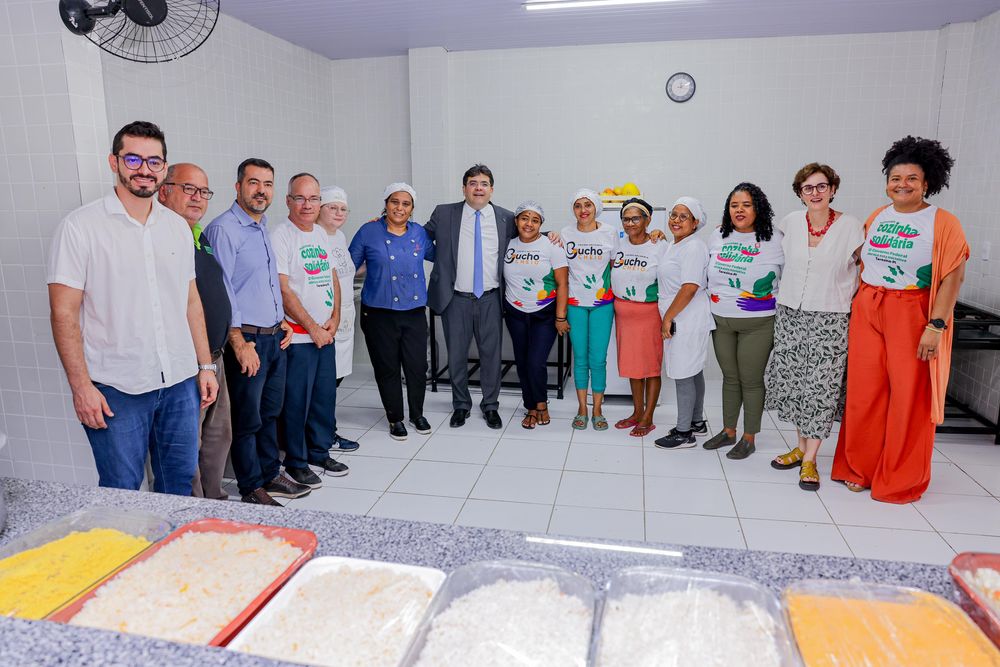 Programa Cozinha Solidária é lançado no Piauí e beneficiará 11 instituições que alimentam pessoas vulneráveis