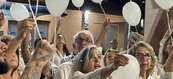 Família presta homenagens ao final da Missa de Sétimo Dia do empresário Humberto Castelo Branco