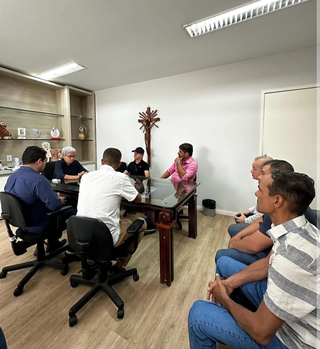 Encontro de Regina Sousa e representantes de Simões (PI)